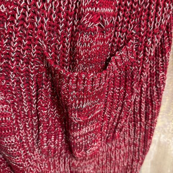 Agnes & Dora Dreamy Duster Red Long Cardigan Sweater Large NWOT - Picture 4 of 7